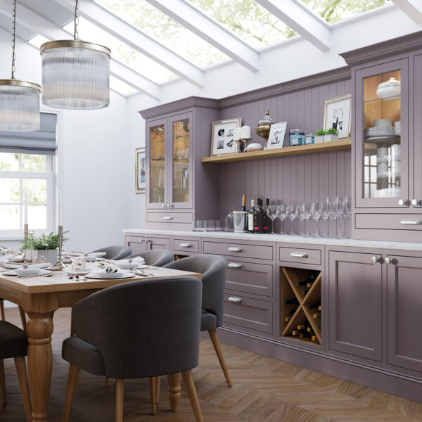 lavender grey cashmere