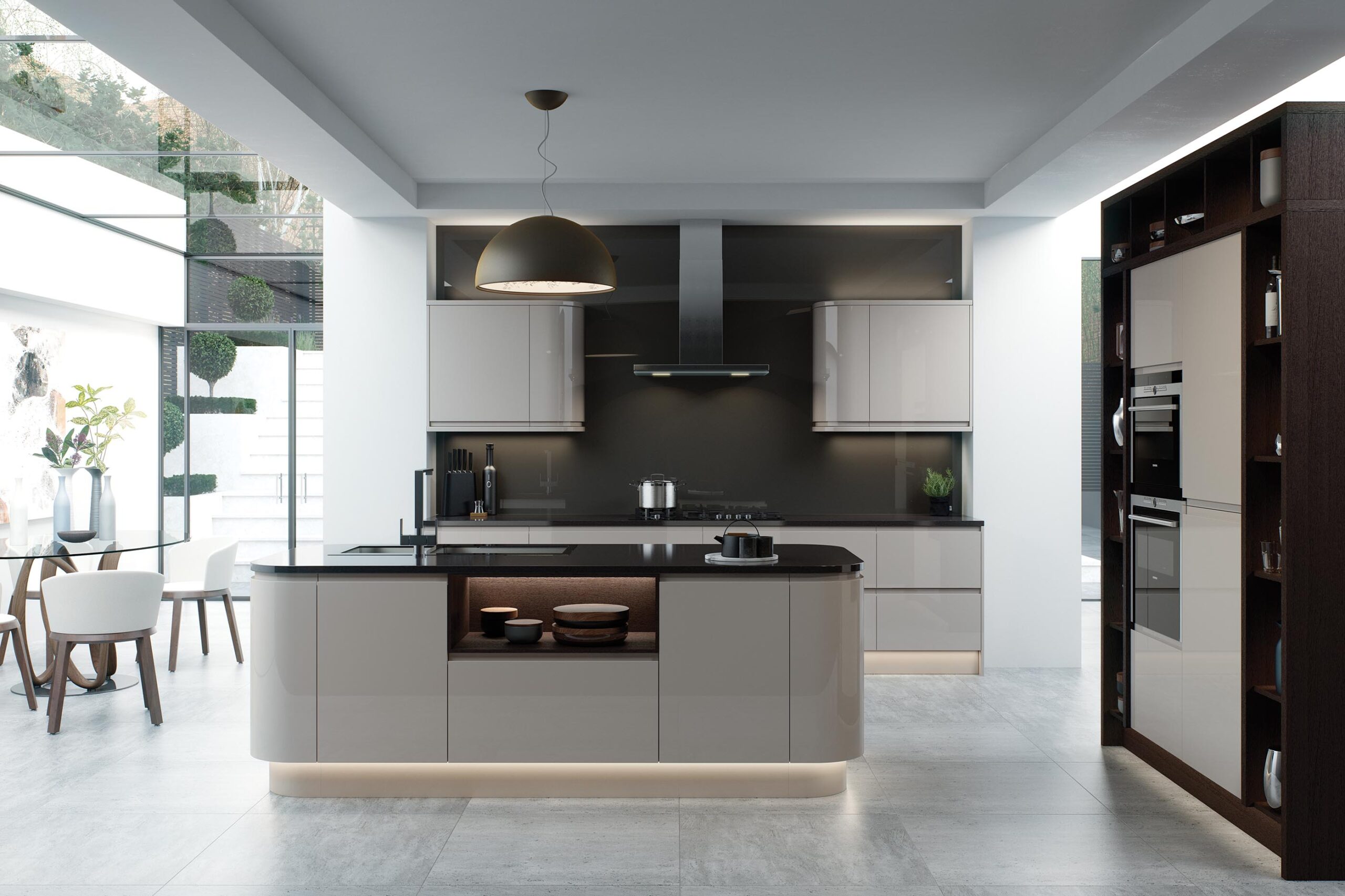 porth handleless kitchen